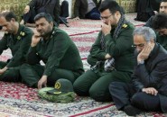 حضور دکتر دهقانی در مراسم بزرگداشت شهید سلیمانی و یادواره شهدای محله سرده شهر تفت