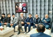 عرض تسلیت دکتر دهقانی به خانواده شهید سانحه هواپیمایی اوکراین در تفت