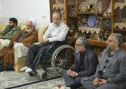 دیدار دکتر دهقانی با جانباز سرافراز جنگ تحمیلی، دکتر علی کلانتری